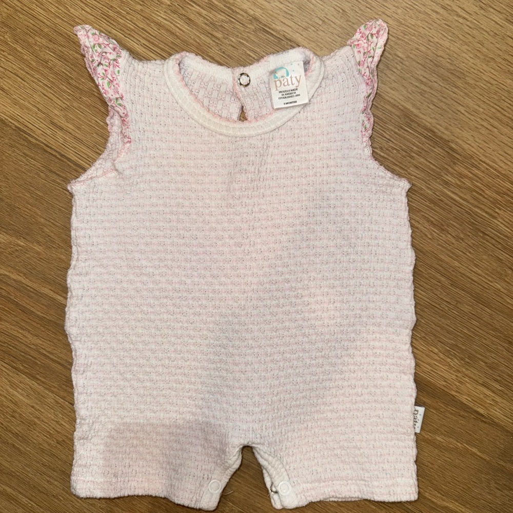 Paty Knit Ruffle Sleeve Romper